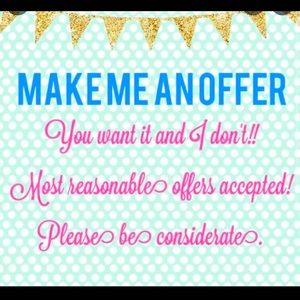 Open to all offers! Cleaning outtttt & need to get rid of some things 😊